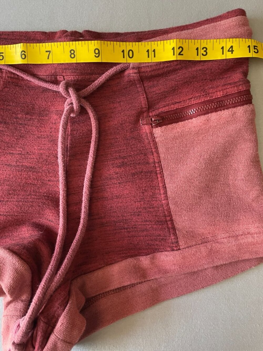 FP Movement Highlights Coral Zip Pocket Micro Shorts XS/S - Picture 5 of 6